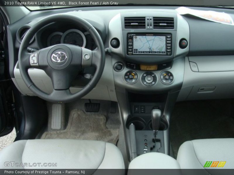 Black Forest Pearl / Ash Gray 2010 Toyota RAV4 Limited V6 4WD