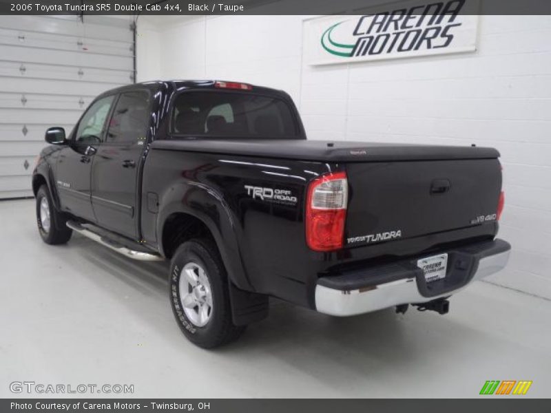 Black / Taupe 2006 Toyota Tundra SR5 Double Cab 4x4