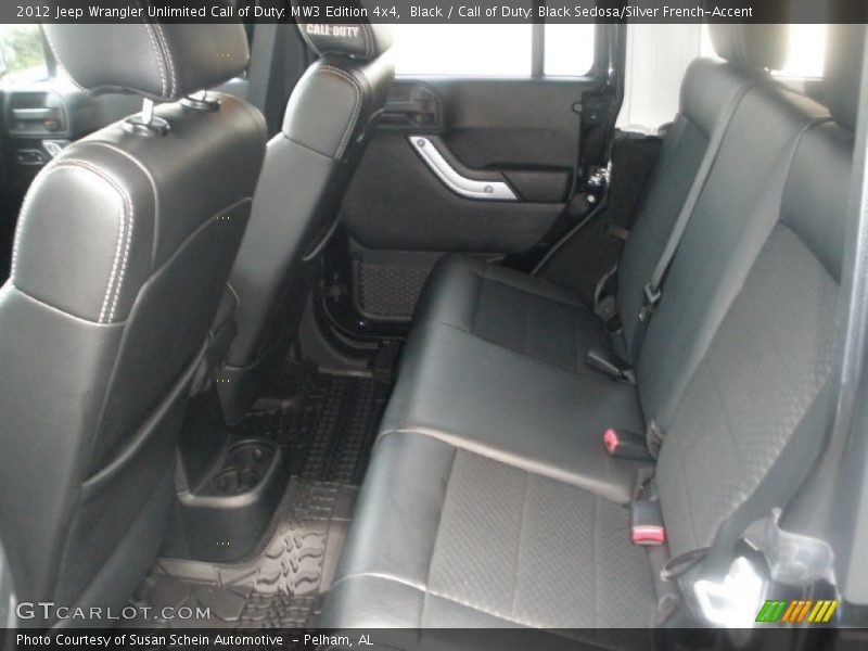 Black / Call of Duty: Black Sedosa/Silver French-Accent 2012 Jeep Wrangler Unlimited Call of Duty: MW3 Edition 4x4