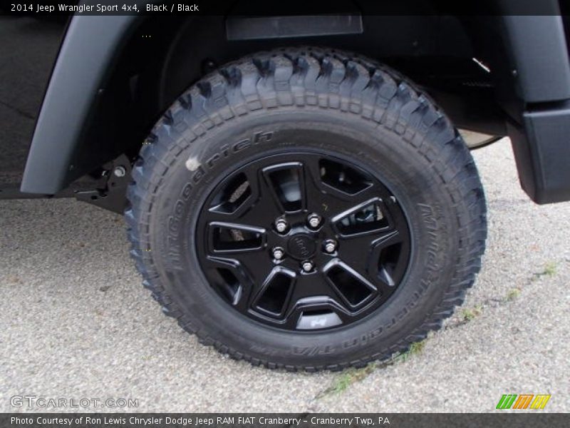 Black / Black 2014 Jeep Wrangler Sport 4x4