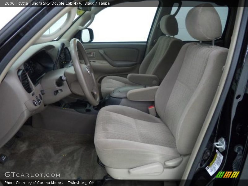 Black / Taupe 2006 Toyota Tundra SR5 Double Cab 4x4