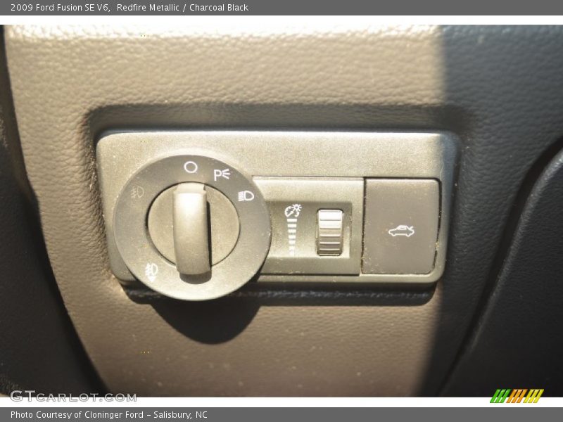 Redfire Metallic / Charcoal Black 2009 Ford Fusion SE V6