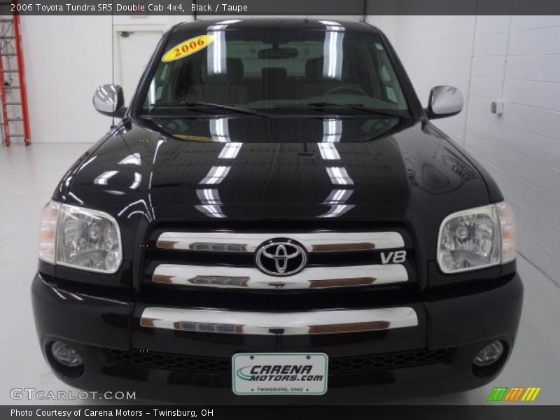 Black / Taupe 2006 Toyota Tundra SR5 Double Cab 4x4