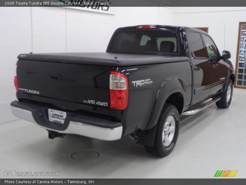 Black / Taupe 2006 Toyota Tundra SR5 Double Cab 4x4