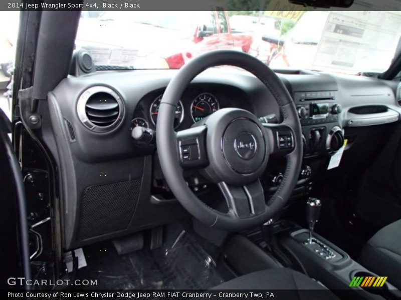 Black / Black 2014 Jeep Wrangler Sport 4x4