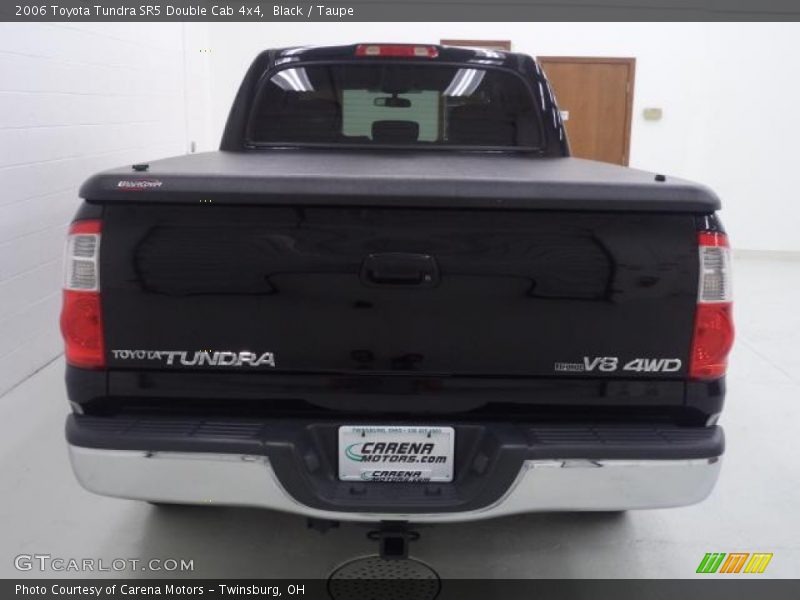 Black / Taupe 2006 Toyota Tundra SR5 Double Cab 4x4
