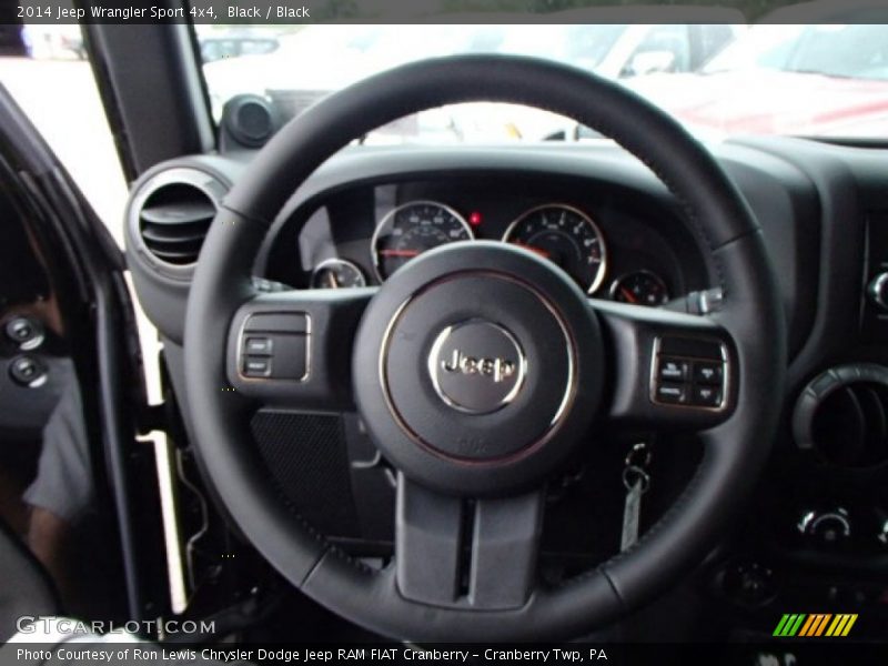 Black / Black 2014 Jeep Wrangler Sport 4x4