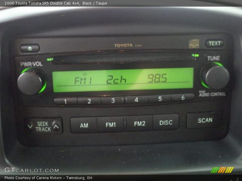 Black / Taupe 2006 Toyota Tundra SR5 Double Cab 4x4