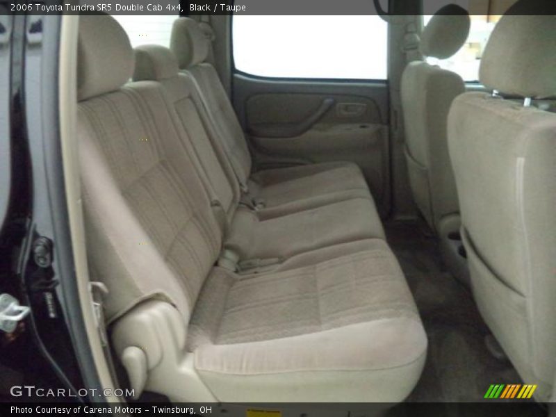Black / Taupe 2006 Toyota Tundra SR5 Double Cab 4x4