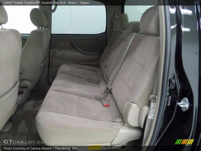 Black / Taupe 2006 Toyota Tundra SR5 Double Cab 4x4