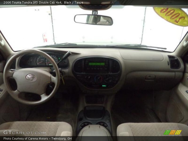 Black / Taupe 2006 Toyota Tundra SR5 Double Cab 4x4