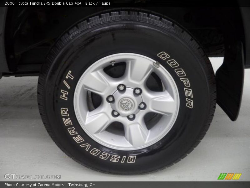 Black / Taupe 2006 Toyota Tundra SR5 Double Cab 4x4