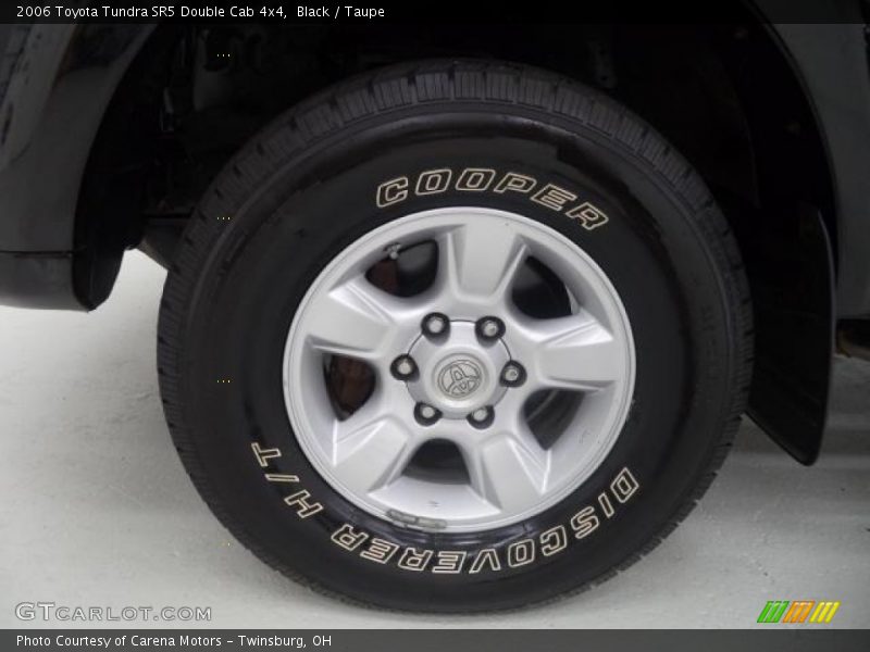 Black / Taupe 2006 Toyota Tundra SR5 Double Cab 4x4
