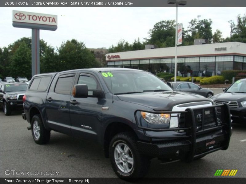 Slate Gray Metallic / Graphite Gray 2008 Toyota Tundra CrewMax 4x4