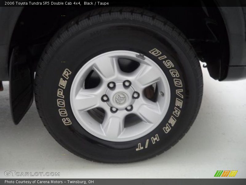 Black / Taupe 2006 Toyota Tundra SR5 Double Cab 4x4