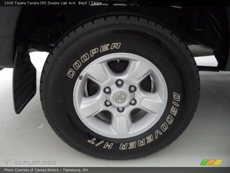 Black / Taupe 2006 Toyota Tundra SR5 Double Cab 4x4