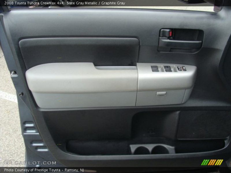Slate Gray Metallic / Graphite Gray 2008 Toyota Tundra CrewMax 4x4