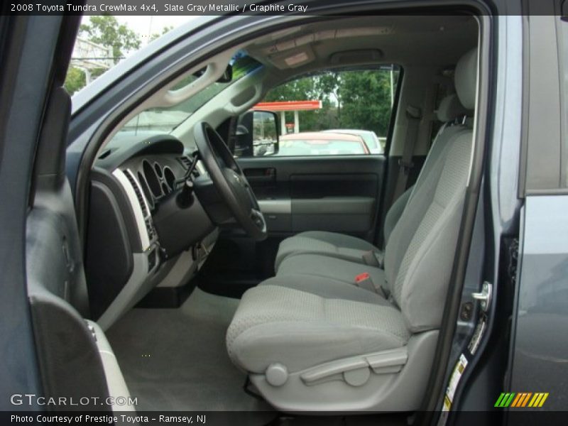 Slate Gray Metallic / Graphite Gray 2008 Toyota Tundra CrewMax 4x4
