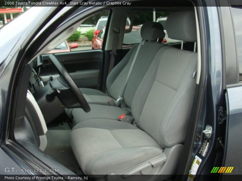 Slate Gray Metallic / Graphite Gray 2008 Toyota Tundra CrewMax 4x4