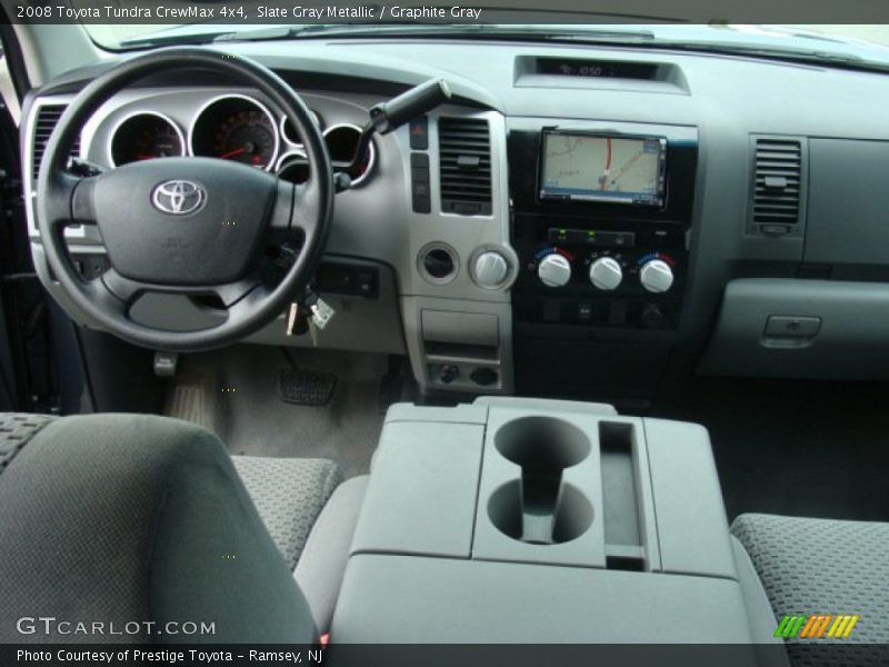 Slate Gray Metallic / Graphite Gray 2008 Toyota Tundra CrewMax 4x4