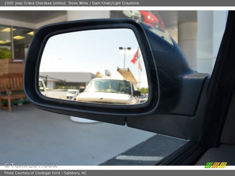 Stone White / Dark Khaki/Light Graystone 2005 Jeep Grand Cherokee Limited