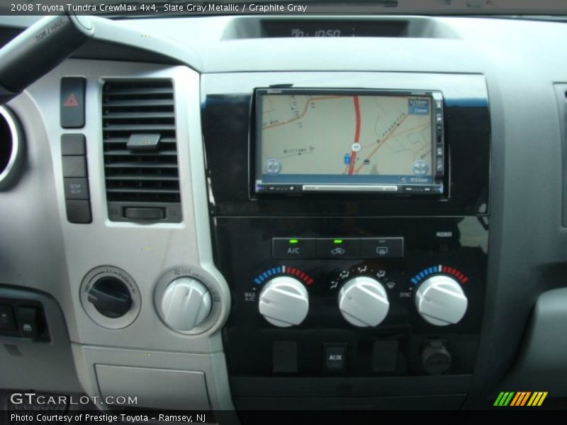Slate Gray Metallic / Graphite Gray 2008 Toyota Tundra CrewMax 4x4
