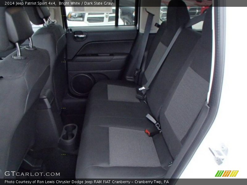 Bright White / Dark Slate Gray 2014 Jeep Patriot Sport 4x4