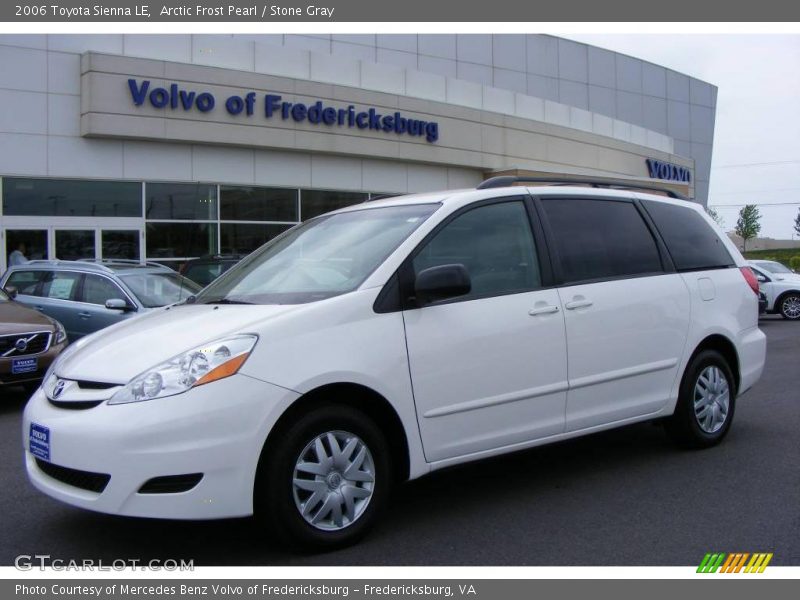 Arctic Frost Pearl / Stone Gray 2006 Toyota Sienna LE