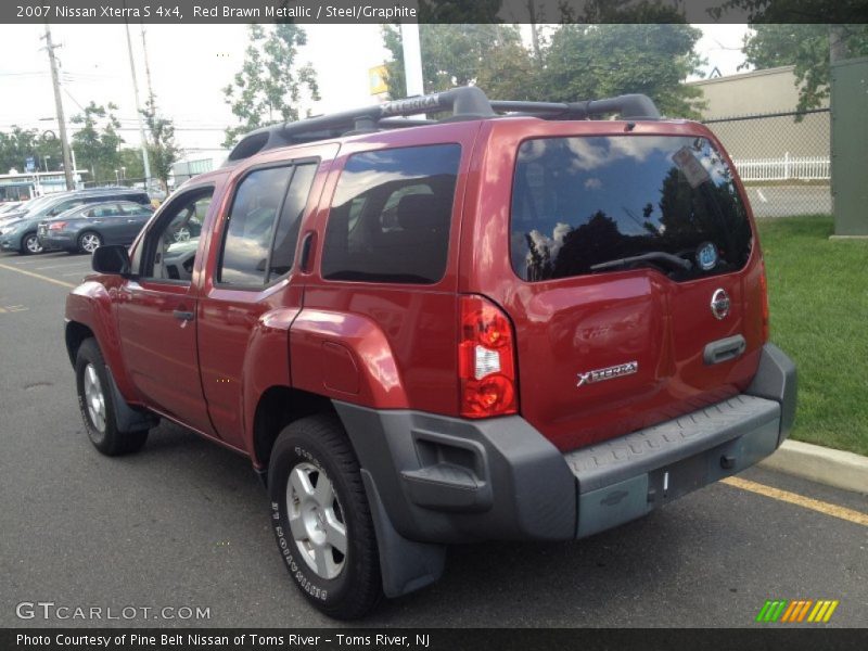 Red Brawn Metallic / Steel/Graphite 2007 Nissan Xterra S 4x4