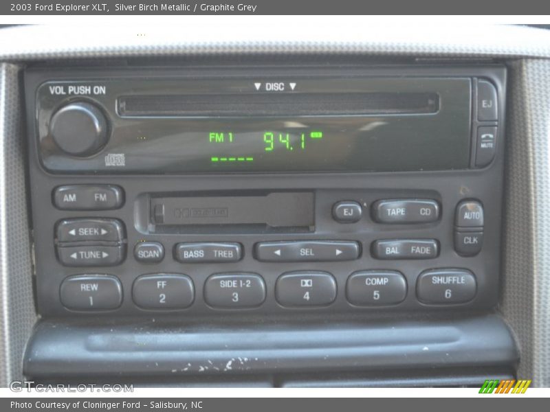 Silver Birch Metallic / Graphite Grey 2003 Ford Explorer XLT