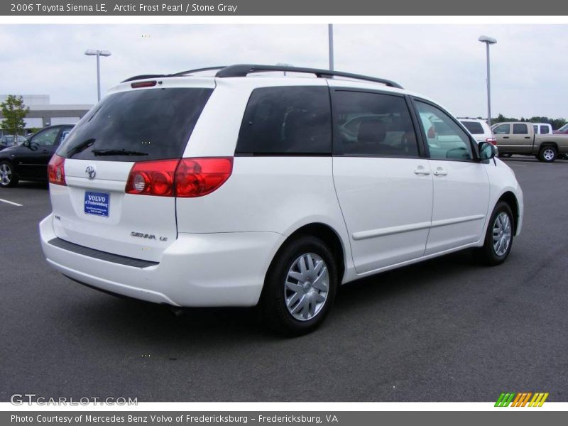 Arctic Frost Pearl / Stone Gray 2006 Toyota Sienna LE