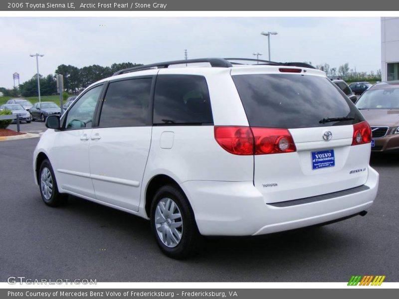 Arctic Frost Pearl / Stone Gray 2006 Toyota Sienna LE