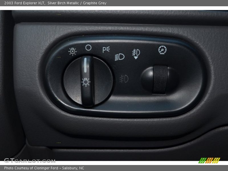 Silver Birch Metallic / Graphite Grey 2003 Ford Explorer XLT