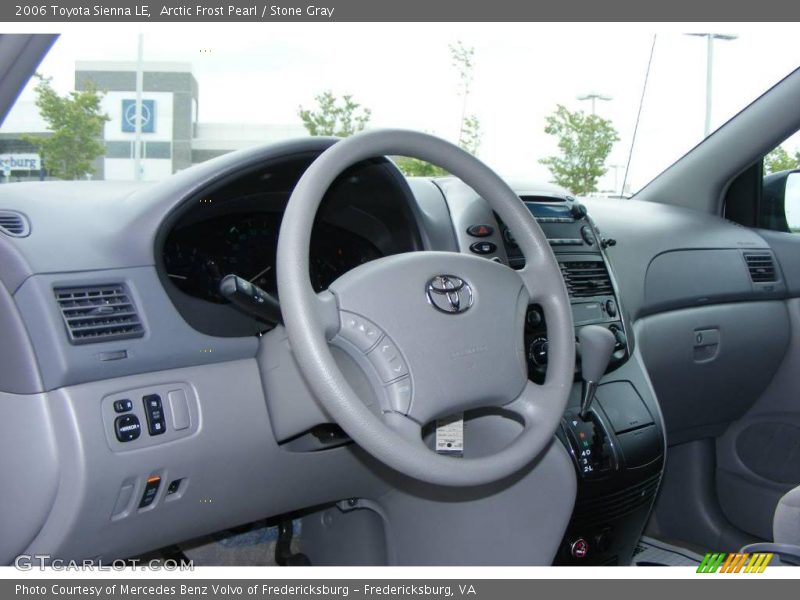 Arctic Frost Pearl / Stone Gray 2006 Toyota Sienna LE