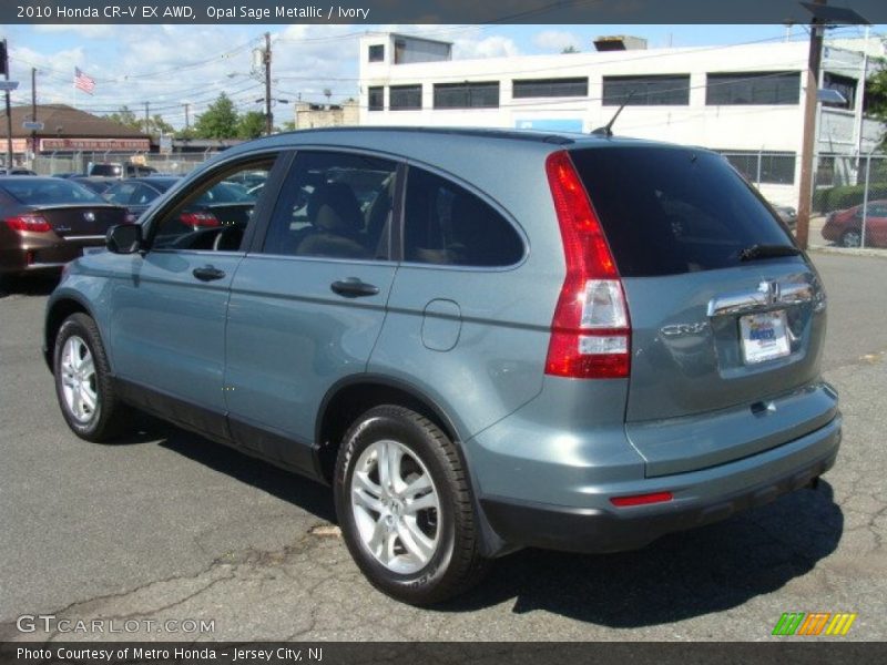 Opal Sage Metallic / Ivory 2010 Honda CR-V EX AWD