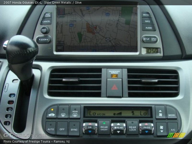Slate Green Metallic / Olive 2007 Honda Odyssey EX-L