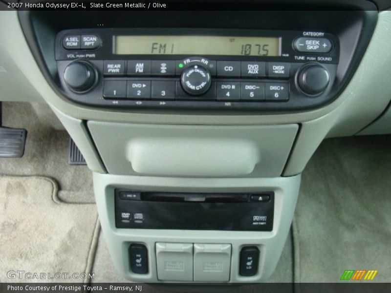 Slate Green Metallic / Olive 2007 Honda Odyssey EX-L