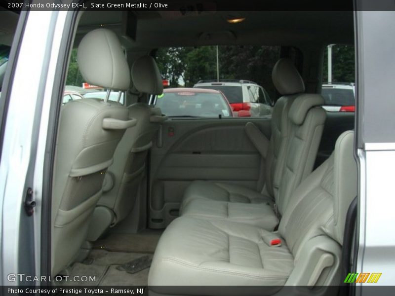 Slate Green Metallic / Olive 2007 Honda Odyssey EX-L