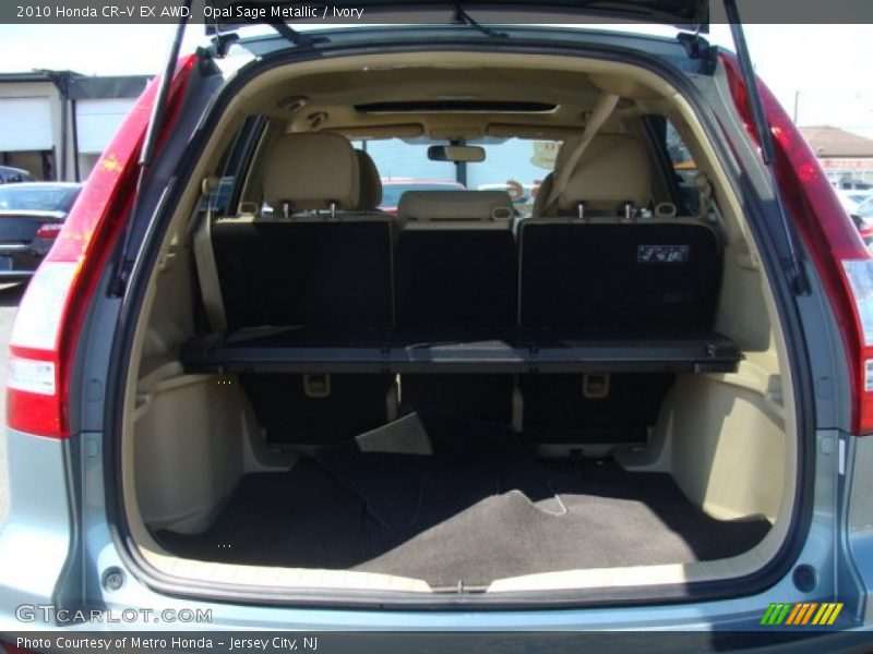 Opal Sage Metallic / Ivory 2010 Honda CR-V EX AWD