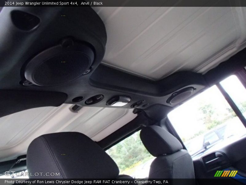 Anvil / Black 2014 Jeep Wrangler Unlimited Sport 4x4
