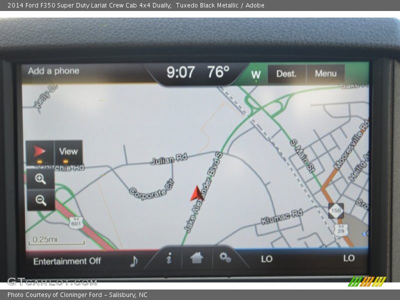 Tuxedo Black Metallic / Adobe 2014 Ford F350 Super Duty Lariat Crew Cab 4x4 Dually