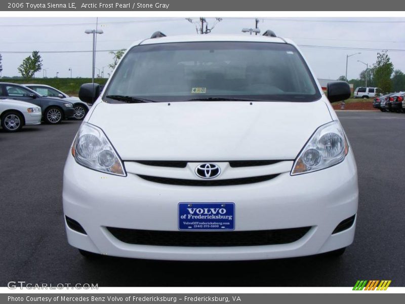 Arctic Frost Pearl / Stone Gray 2006 Toyota Sienna LE