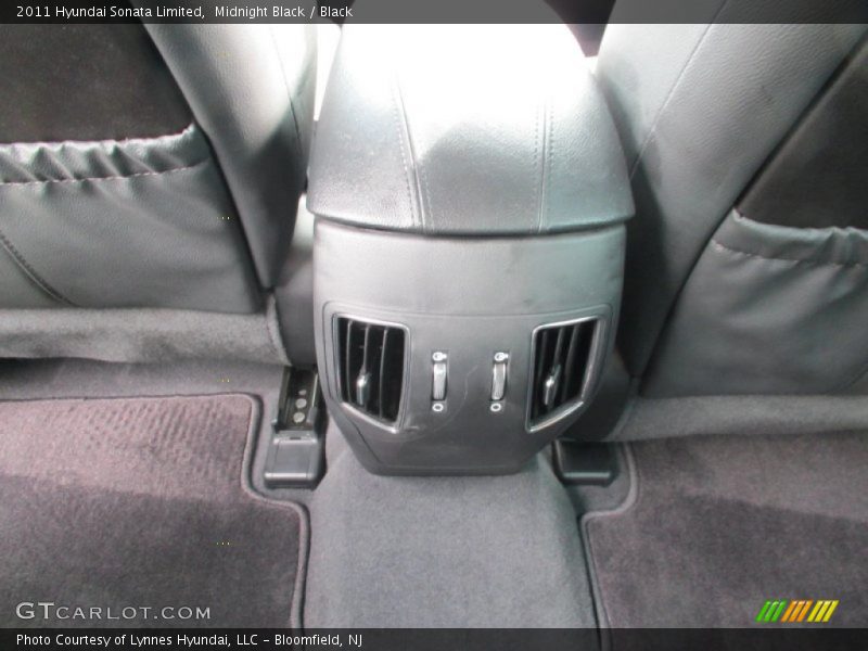 Midnight Black / Black 2011 Hyundai Sonata Limited