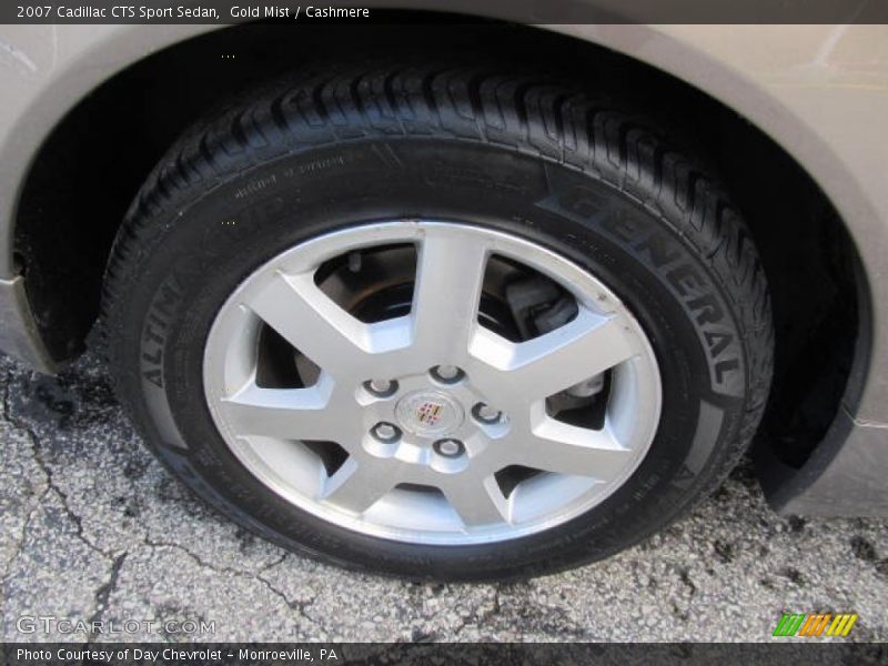 Gold Mist / Cashmere 2007 Cadillac CTS Sport Sedan