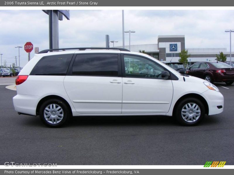 Arctic Frost Pearl / Stone Gray 2006 Toyota Sienna LE