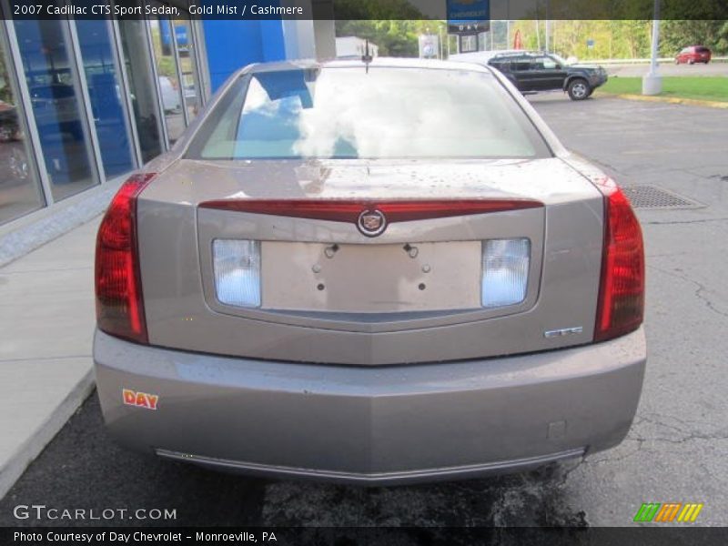 Gold Mist / Cashmere 2007 Cadillac CTS Sport Sedan