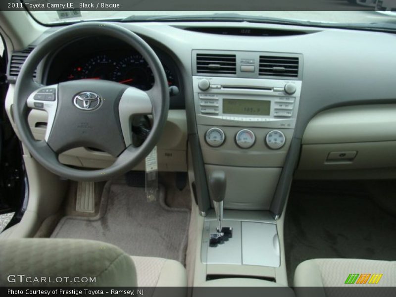 Black / Bisque 2011 Toyota Camry LE