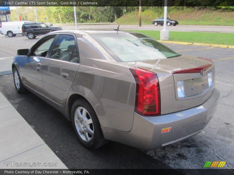 Gold Mist / Cashmere 2007 Cadillac CTS Sport Sedan