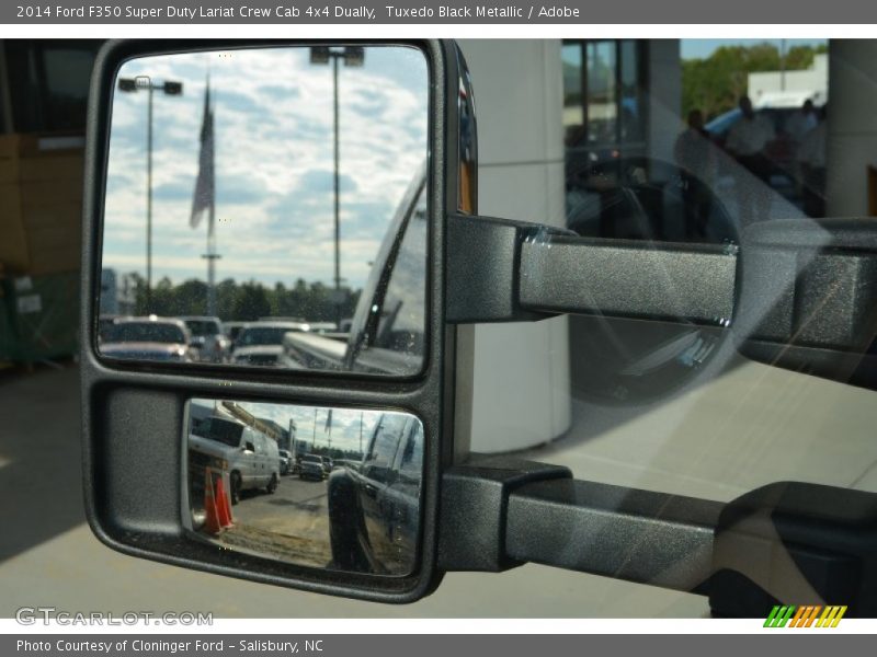 Tuxedo Black Metallic / Adobe 2014 Ford F350 Super Duty Lariat Crew Cab 4x4 Dually