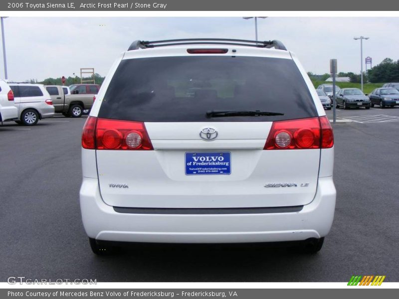 Arctic Frost Pearl / Stone Gray 2006 Toyota Sienna LE